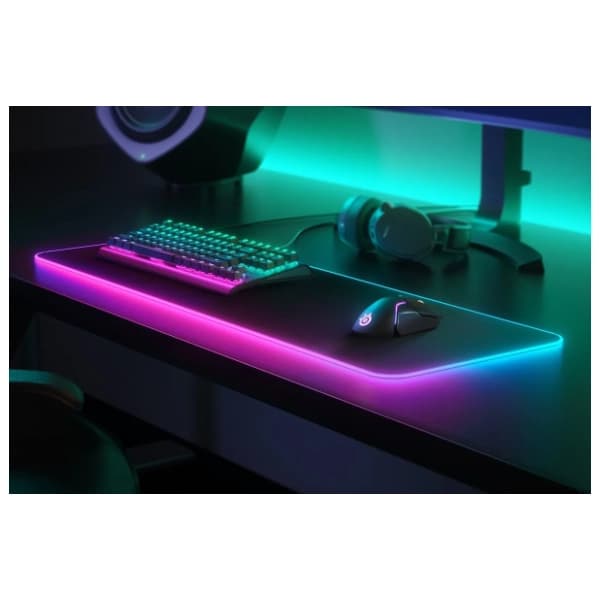 SteelSeries podloga za miša QcK Prism Cloth XL 5