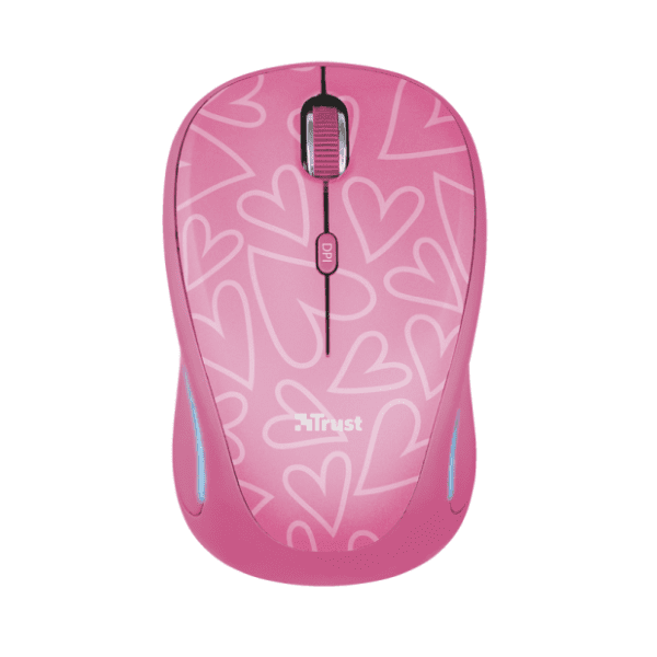 TRUST bežični miš Yvi FX roze 0