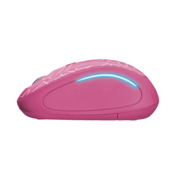 TRUST bežični miš Yvi FX roze 2