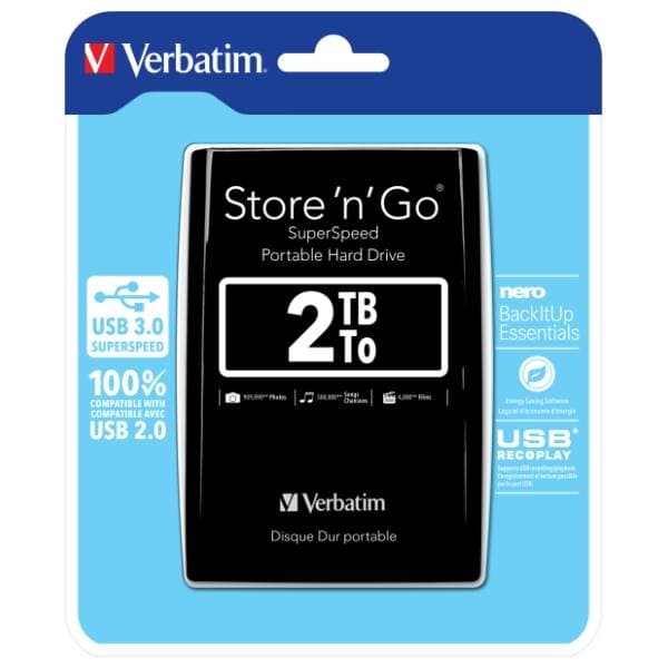 VERBATIM eksterni HDD 2TB 53177 6