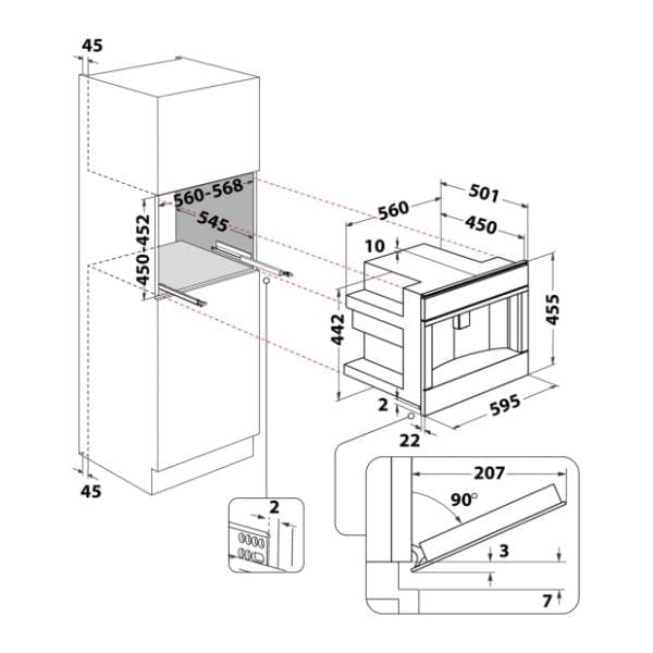 WHIRLPOOL ugradni aparat za kafu W11 CM145 4