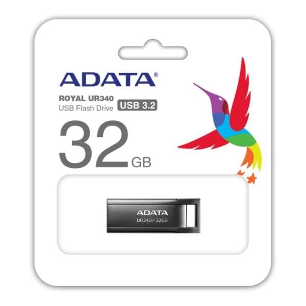 A-DATA USB flash memorija 32GB AROY-UR340-32GBK 4