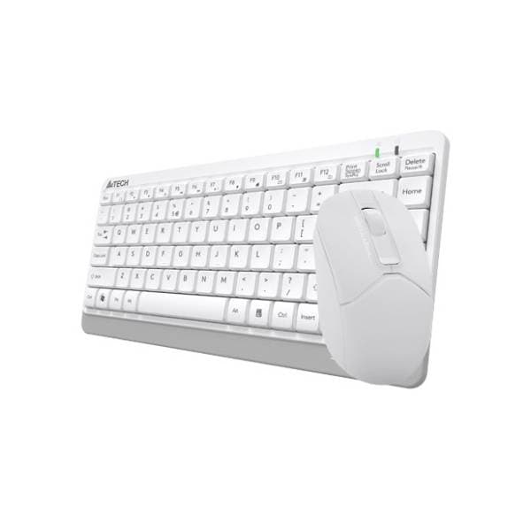 A4 TECH set bežični miš i tastatura Fstyler FG1112 beli 1