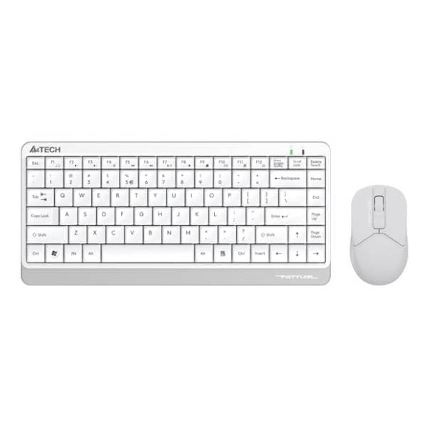 A4 TECH set bežični miš i tastatura Fstyler FG1112 beli 0