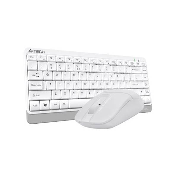 A4 TECH set bežični miš i tastatura Fstyler FG1112 beli 3