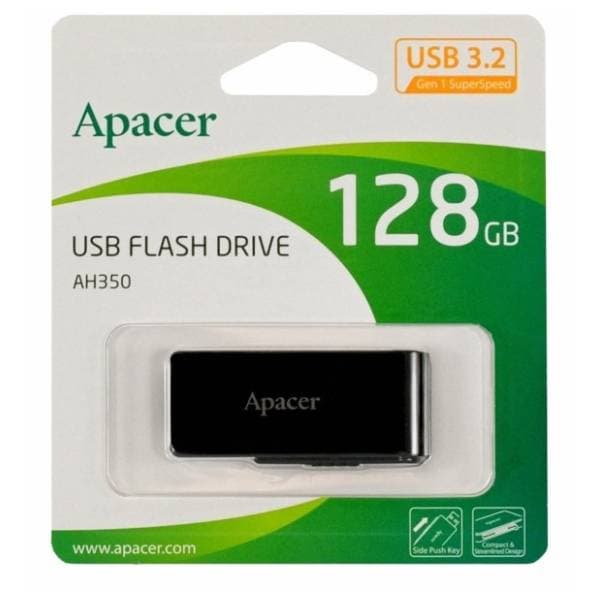 APACER USB flash memorija 128GB AH350 4