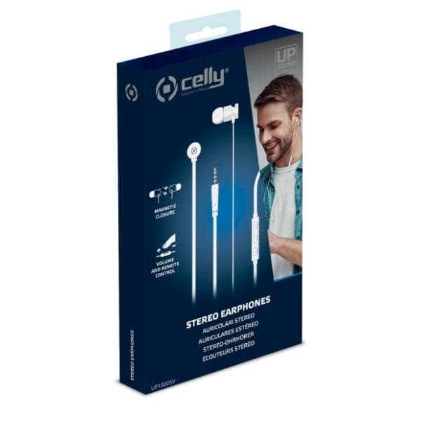 CELLY slušalice UP1000SV srebrne 1