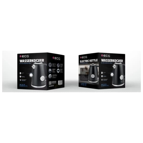 ECG kuvalo za vodu RK 1700 Magnifica Nero 12