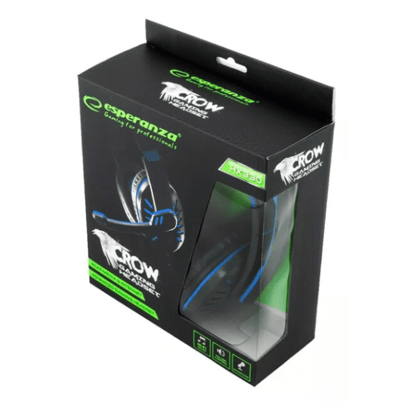 ESPERANZA slušalice EGH330B plave 3