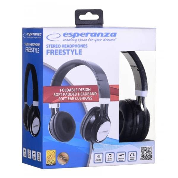 ESPERANZA slušalice EH159K crne 6