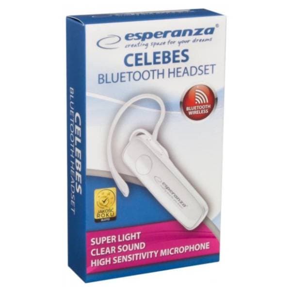 ESPERANZA slušalice EH184W bele 4