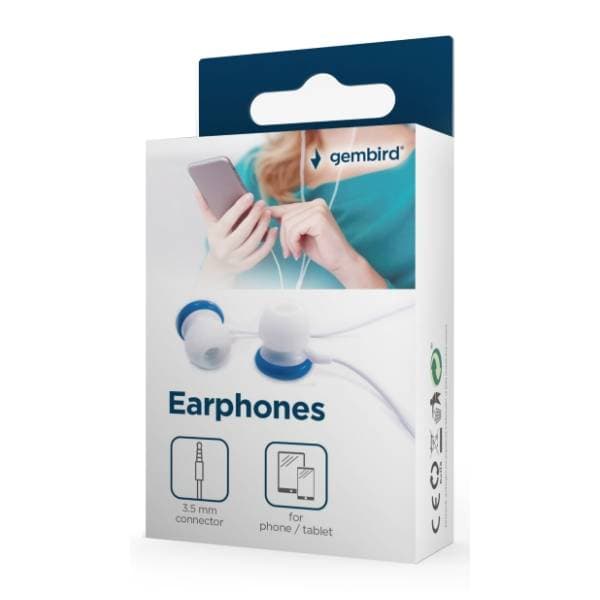 GEMBIRD slušalice MHP-EP-001-B plave 1