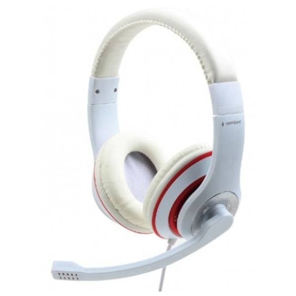 GEMBIRD slušalice MHS-03-WTRD bele 0