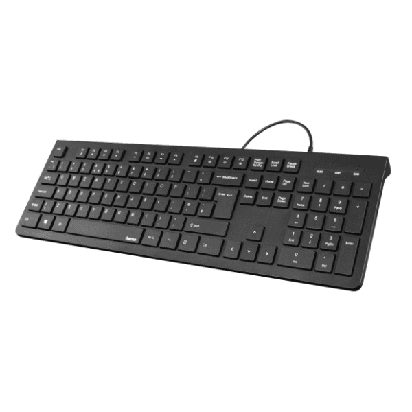 HAMA tastatura KC-200 Basic EN(US) crna 1