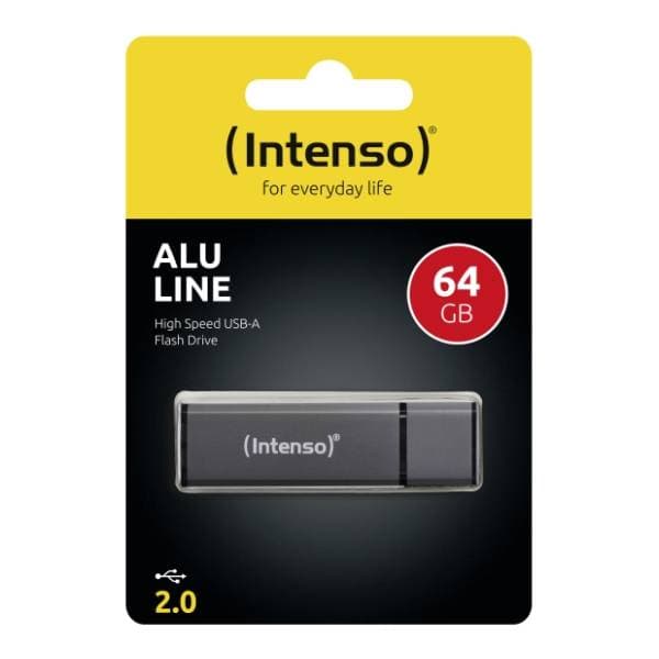 INTENSO USB flash memorija 64GB Alu Line siva 2
