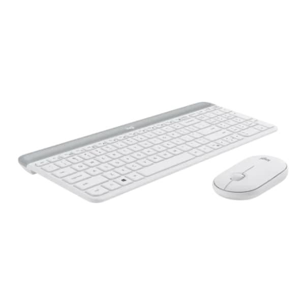 LOGITECH set bežični miš i tastatura MK470 Slim beli EN(US) 3