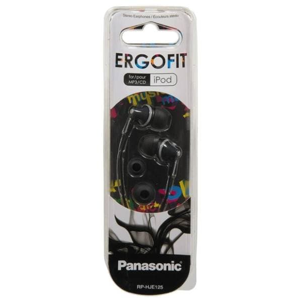 PANASONIC slušalice RP-HJE125E-K crne 2