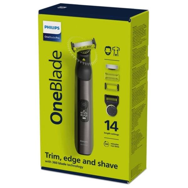 PHILIPS trimer OneBlade ProQP6551/15 8