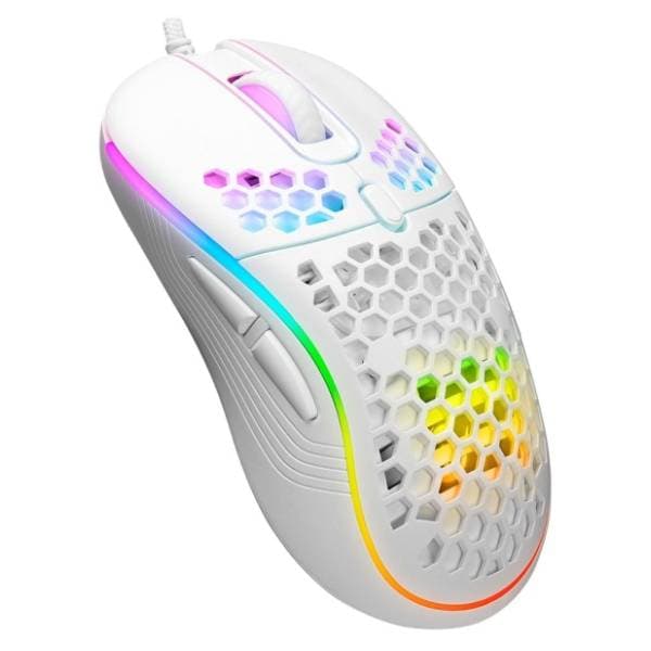 RAMPAGE miš SMX-R85 Gentle beli 1