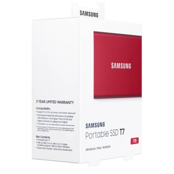 SAMSUNG eksterni SSD 1TB MU-PC1T0R 8
