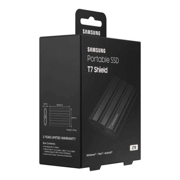 SAMSUNG eksterni SSD 2TB MU-PE2T0S 6