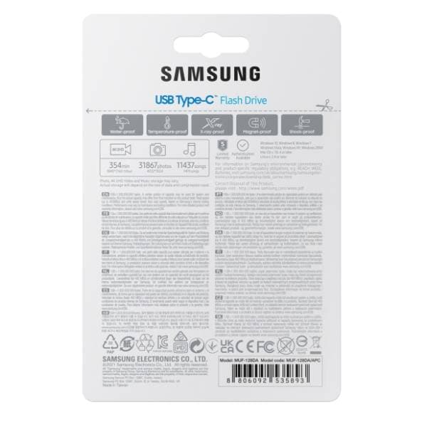 SAMSUNG USB flash memorija 128GB MUF-128DA 9