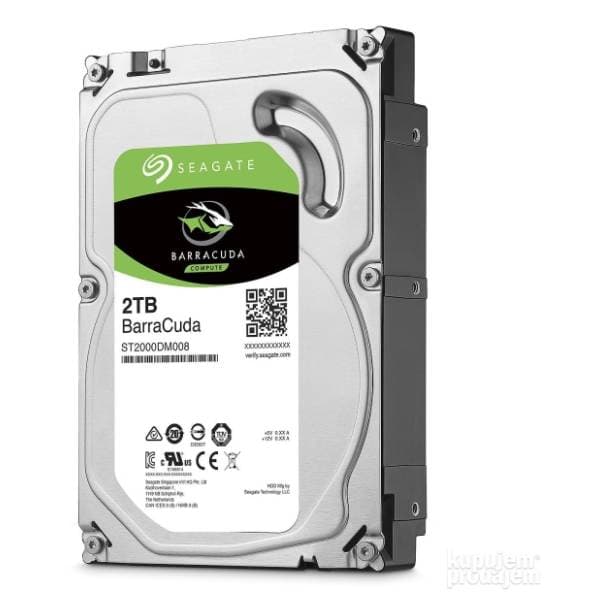 SEAGATE hard disk 2TB ST2000DM008 1
