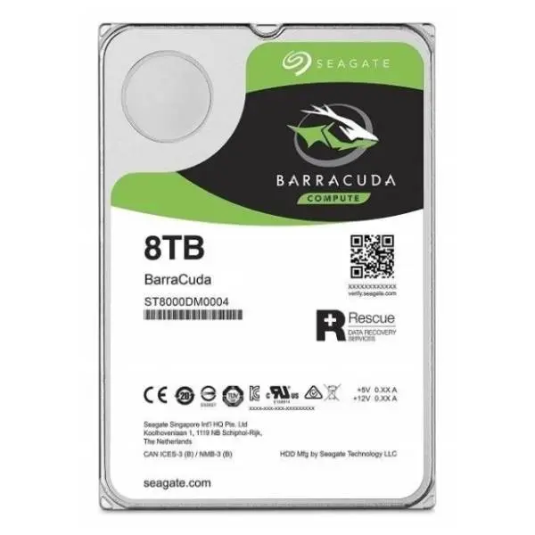 SEAGATE hard disk 8TB ST8000DM004 0