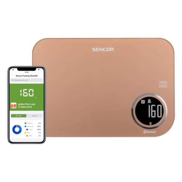 SENCOR kuhinjska vaga SKS 7076GD 3