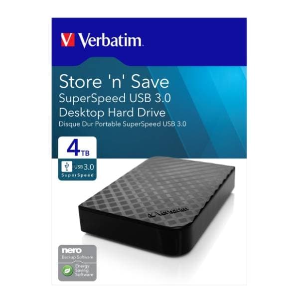 VERBATIM eksterni HDD 4TB 47685 7