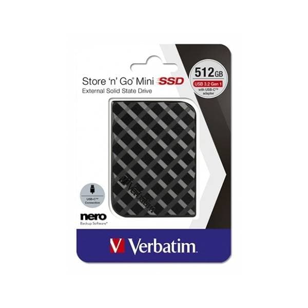 VERBATIM eksterni SSD 512GB Store 'n' Go Mini 3