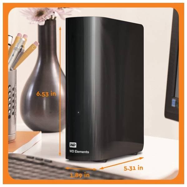 WESTERN DIGITAL eksterni HDD 4TB WDBWLG0040HBK 5