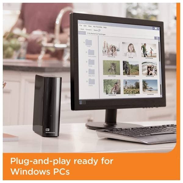 WESTERN DIGITAL eksterni HDD 4TB WDBWLG0040HBK 7