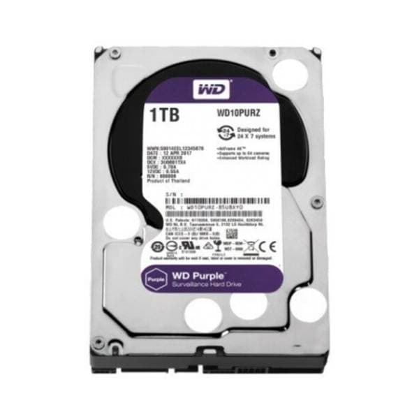 WESTERN DIGITAL hard disk 1TB WD10PURZ 1