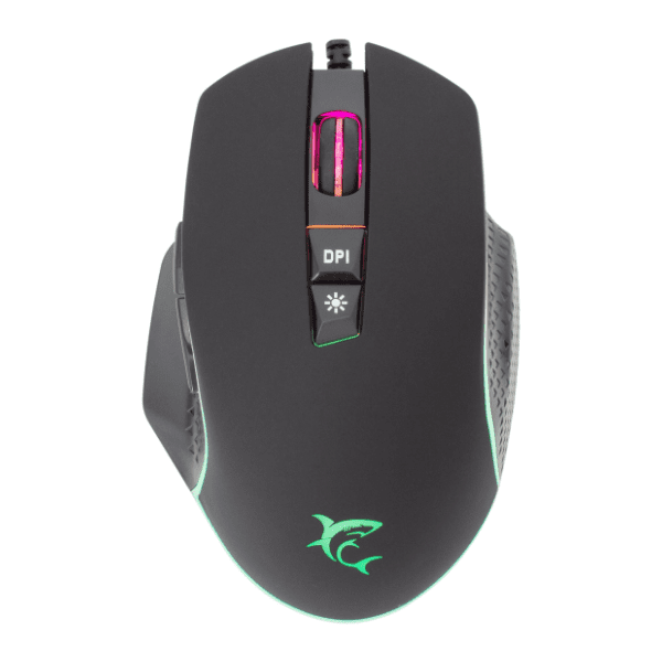 WHITE SHARK miš Gareth GM 5009 crni 0