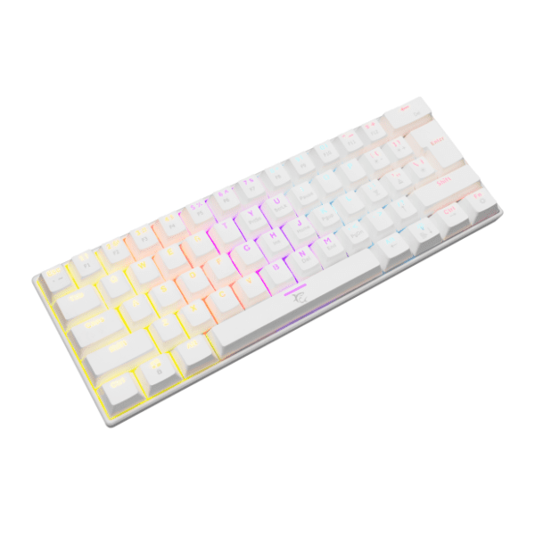 WHITE SHARK tastatura GK-2022 Shinobi bela SR(YU) 2