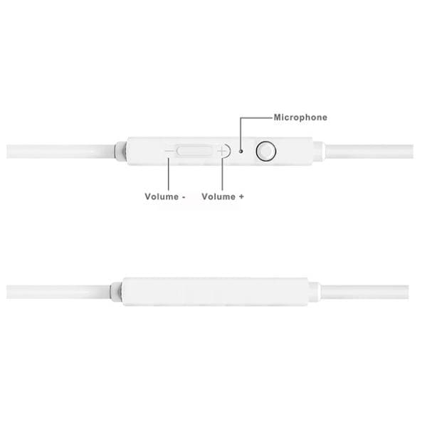 XWAVE slušalice E-410M bele 2