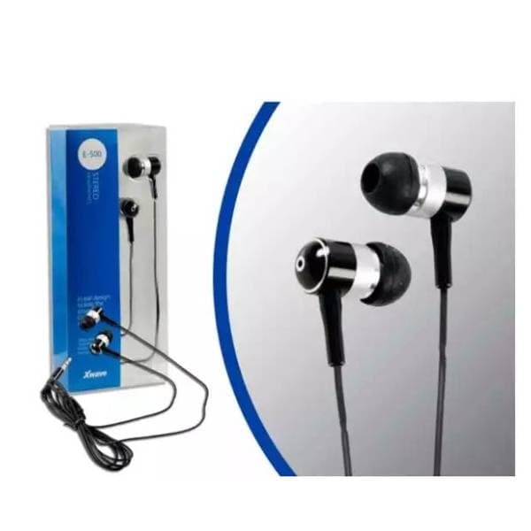 XWAVE slušalice E-500M crne 1