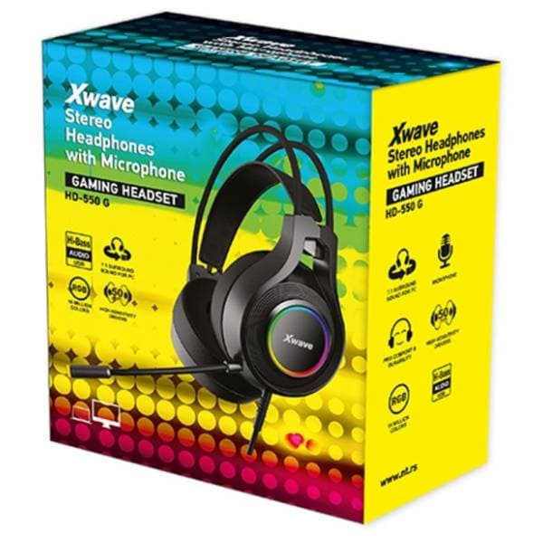 XWAVE slušalice HD-550G 1