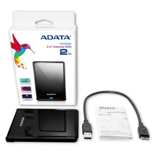 A-DATA eksterni HDD 2TB AHV620S-2TU3-CBK 8