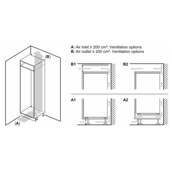 BOSCH ugradni kombinovani frižider KIN86ADD0 7
