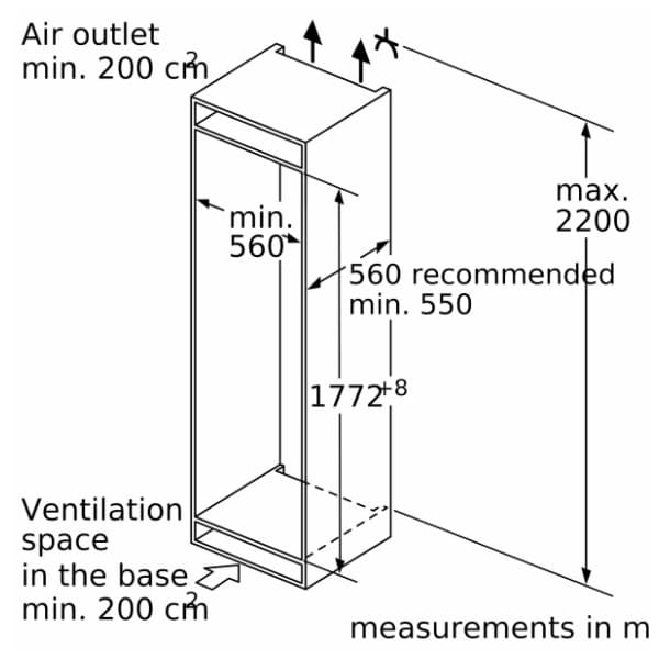 BOSCH ugradni kombinovani frižider KIN86ADD0 10