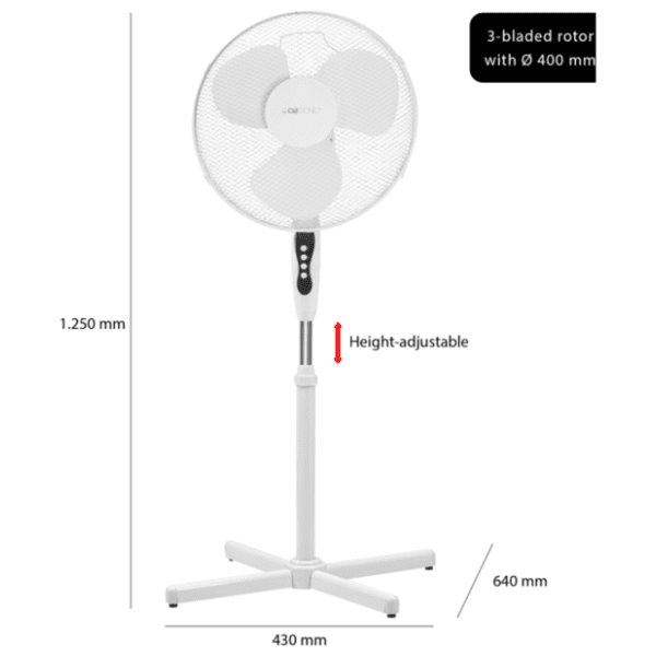 CLATRONIC ventilator VL3603SB 3