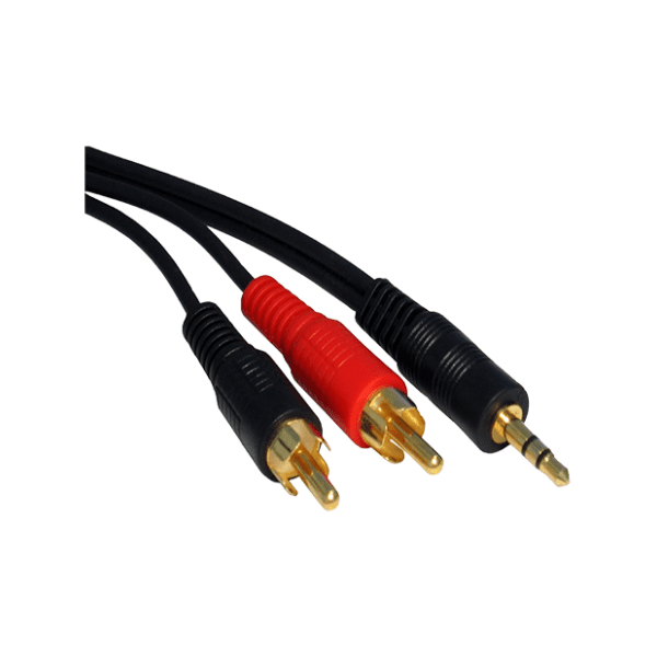 LINKOM konverter kabl 3.5mm (m) na 2xRCA (m) 1.5m 0