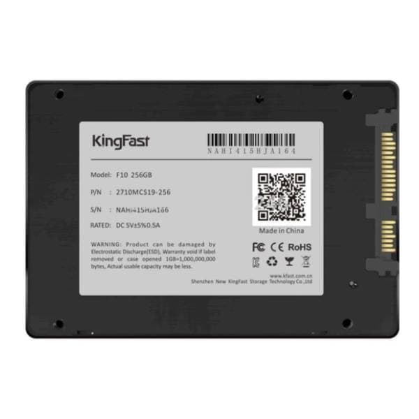 KingFast SSD 256GB F10 2