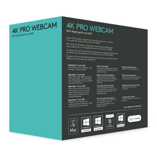 LOGITECH web kamera Brio Ultra HD Pro 4K 5