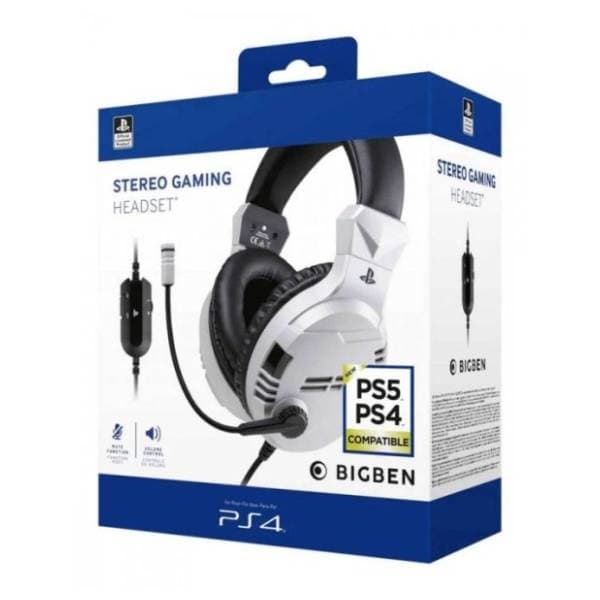NACON slušalice PS4 bele 2