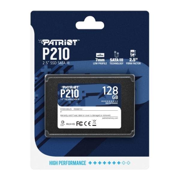 PATRIOT SSD 128GB P210S128G25 3