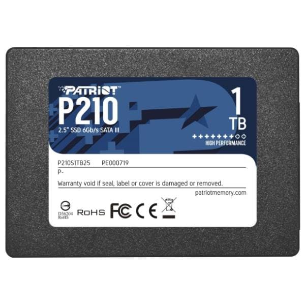 PATRIOT SSD 1TB P210S1TB25 0