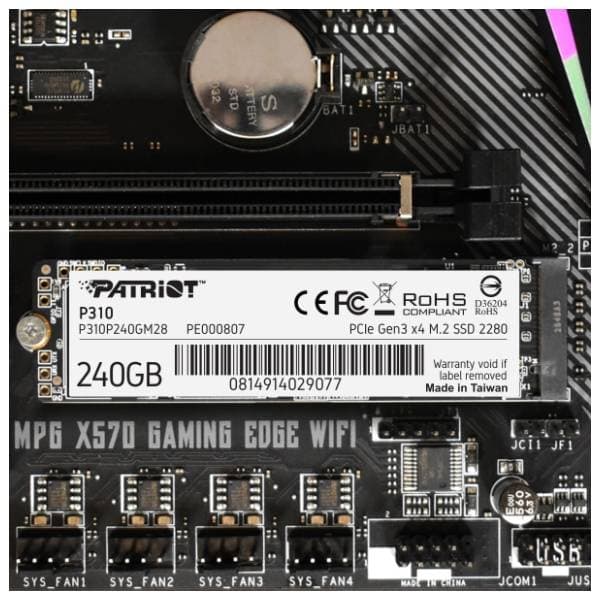 PATRIOT SSD 240GB P310P240GM28 5